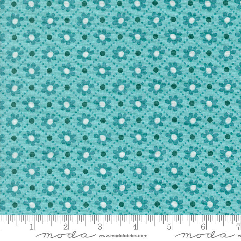 Sunday Brunch Pastry Mint Tea Yardage by BasicGrey for Moda Fabrics | 30754 12