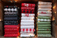 Starberry Green Winter Sketch Yardage by Corey Yoder for Moda Fabrics | 29181 13