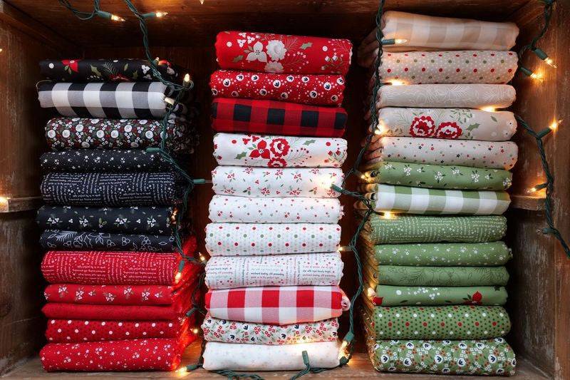 Starberry Green Winter Sketch Yardage by Corey Yoder for Moda Fabrics | 29181 13
