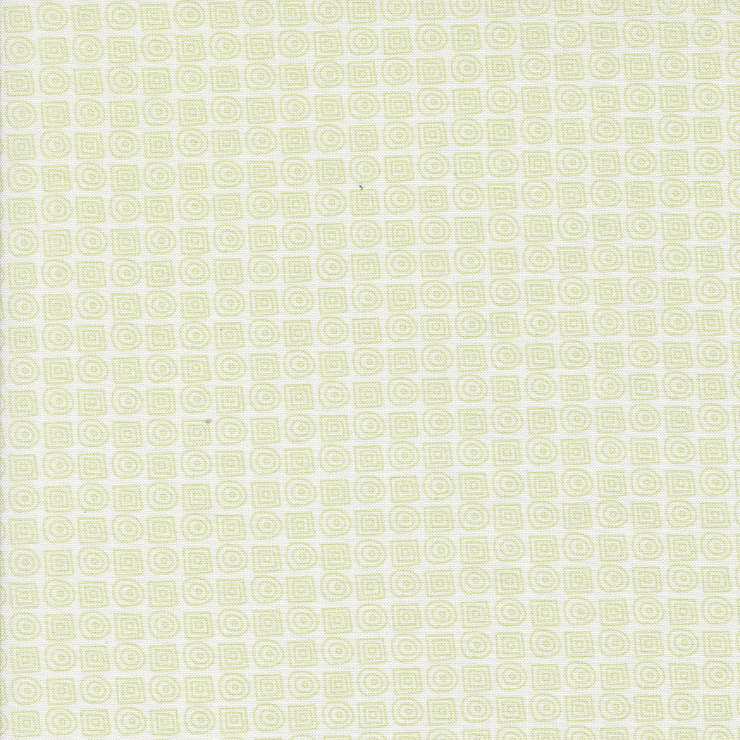 Mixed Bag of Bonbons Maze White Green Yardage by Jen Kingwell for Moda Fabrics | 18261 11