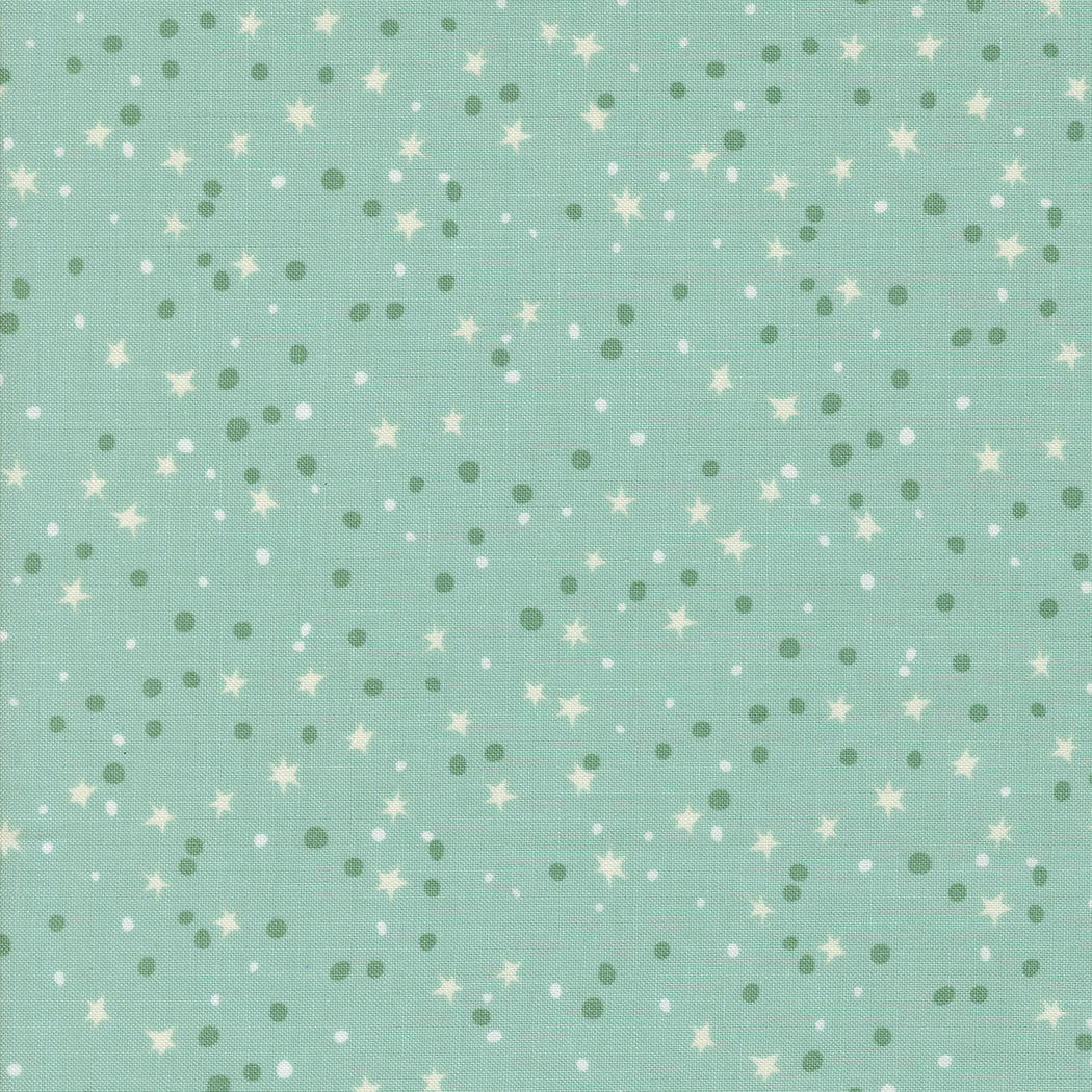 321 Blast Off Stars Blue Nebula Yardage by Stacy Iest Hsu for Moda Fabrics | 20955 17