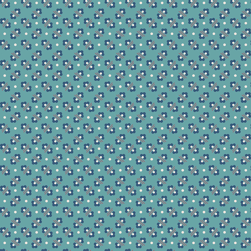 Americana Harriet Raindrop Yardage by Lori Holt of Bee in My Bonnet for Riley Blake Designs | C16091-RAINDROP