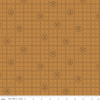 Gentler Times Delicate Butterscotch Yardage by Lori Holt of Bee in My Bonnet For Riley Blake Designs | C16475-BUTTERSCOTCH