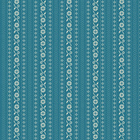 First Blooms Cross Stitch Denim Yardage by Heather Peterson for Riley Blake Designs | C16325-DENIM