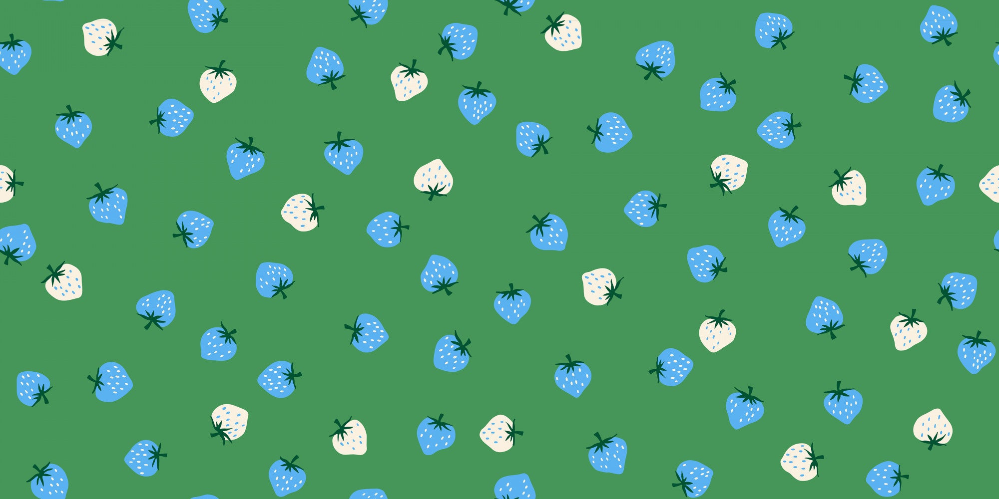 Strawberry Broccolini Strawberry Toss Yardage by Kimberly Kight for Ruby Star Society | RS3085 19