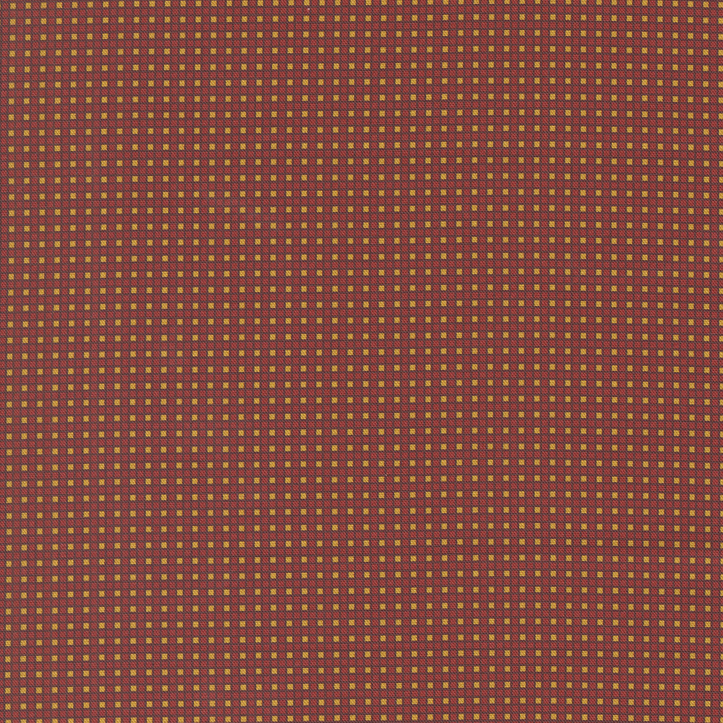 Sallys Stitches Hopscotch Turkey Red Yardage by Betsy Chutchian for Moda Fabrics | 31718 14