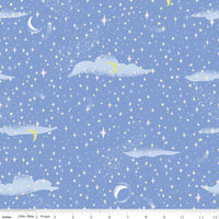 Forever Neverland Pixie Dust Periwinkle Yardage by Jill Howarth for Riley Blake Designs | C15905-PERIWINKLE