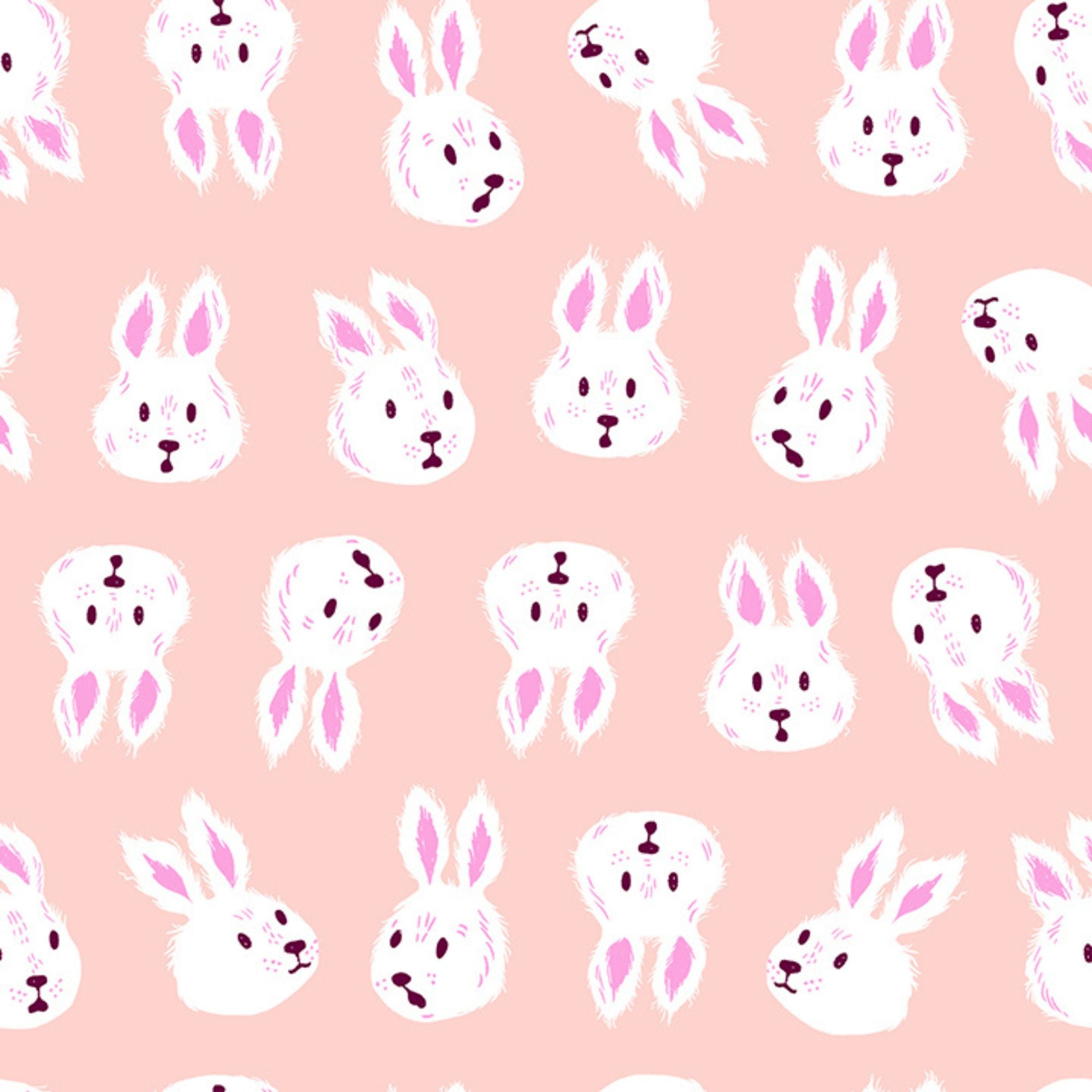 PRESALE Hello Alice Rushing Rabbit Vintage Pink Yardage by Sarah Watts for Ruby Star Society | RS2125 11