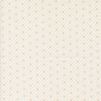 Agatha Road Eyelet Ivory Orange Yardage by Fig Tree & Co for Moda Fabrics | 20488 120