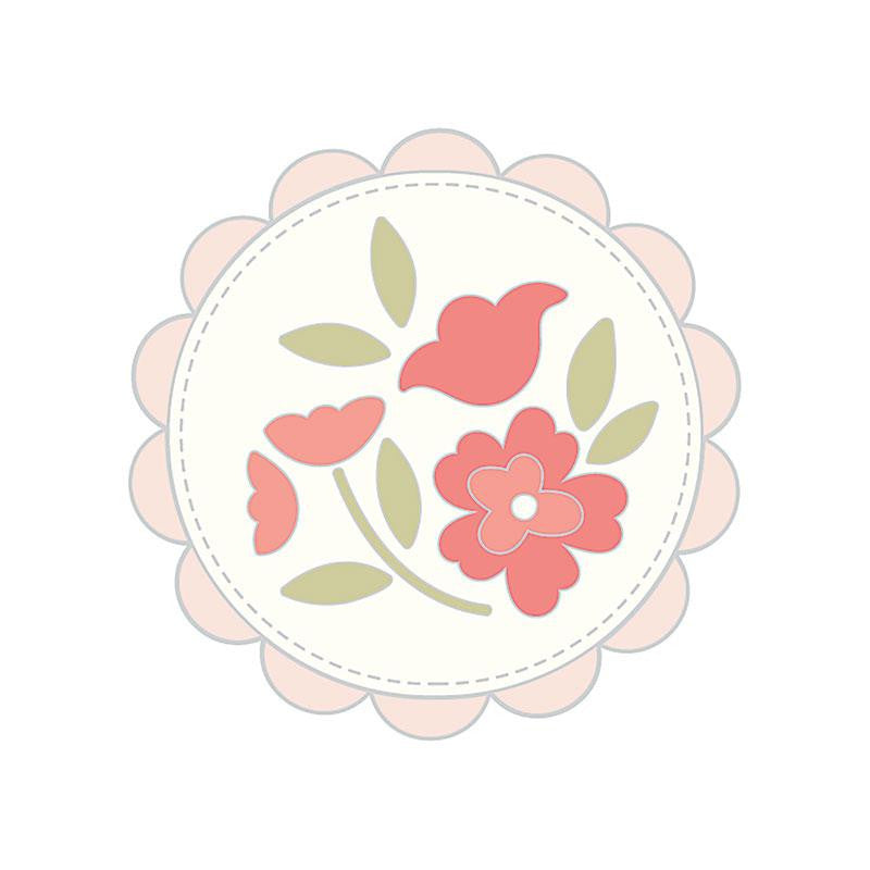 Sunbonnet Needleminder Flowers by Heather Briggs of My Sew Quilty Life | MSQL 112N