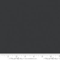 Bella Solids Raven Yardage by Moda Fabrics  | Solid Quilting Cotton | 9900 467 | 15" Remnant