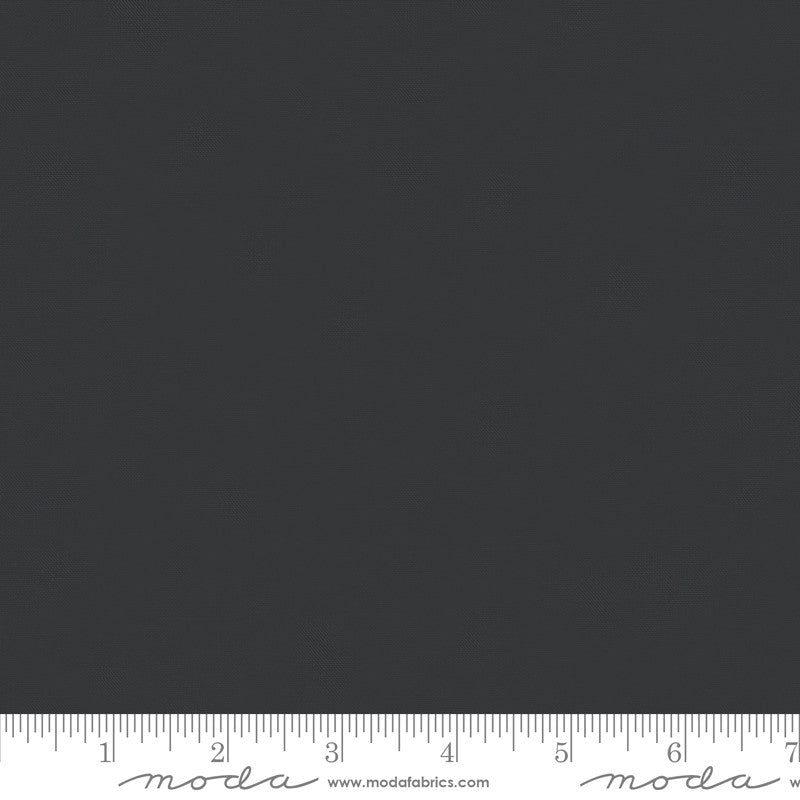 Bella Solids Raven Yardage by Moda Fabrics  | Solid Quilting Cotton | 9900 467 | 15" Remnant