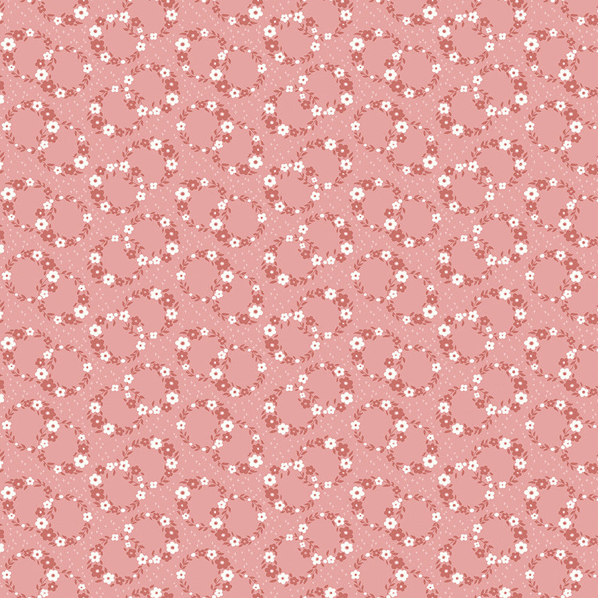 Mary Catherine Wreaths Mellow Rose Yardage by Amy Smart for Riley Blake Designs | C16701-MELLOWROSE