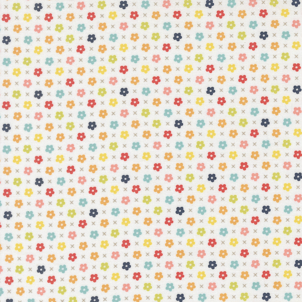 Delightfully Yours Blooms Cloud by Sherri & Chelsi for Moda Fabrics | 37703 11