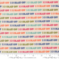 321 Blast Off Countdown Spacesuit Yardage by Stacy Iest Hsu for Moda Fabrics | 20952 11