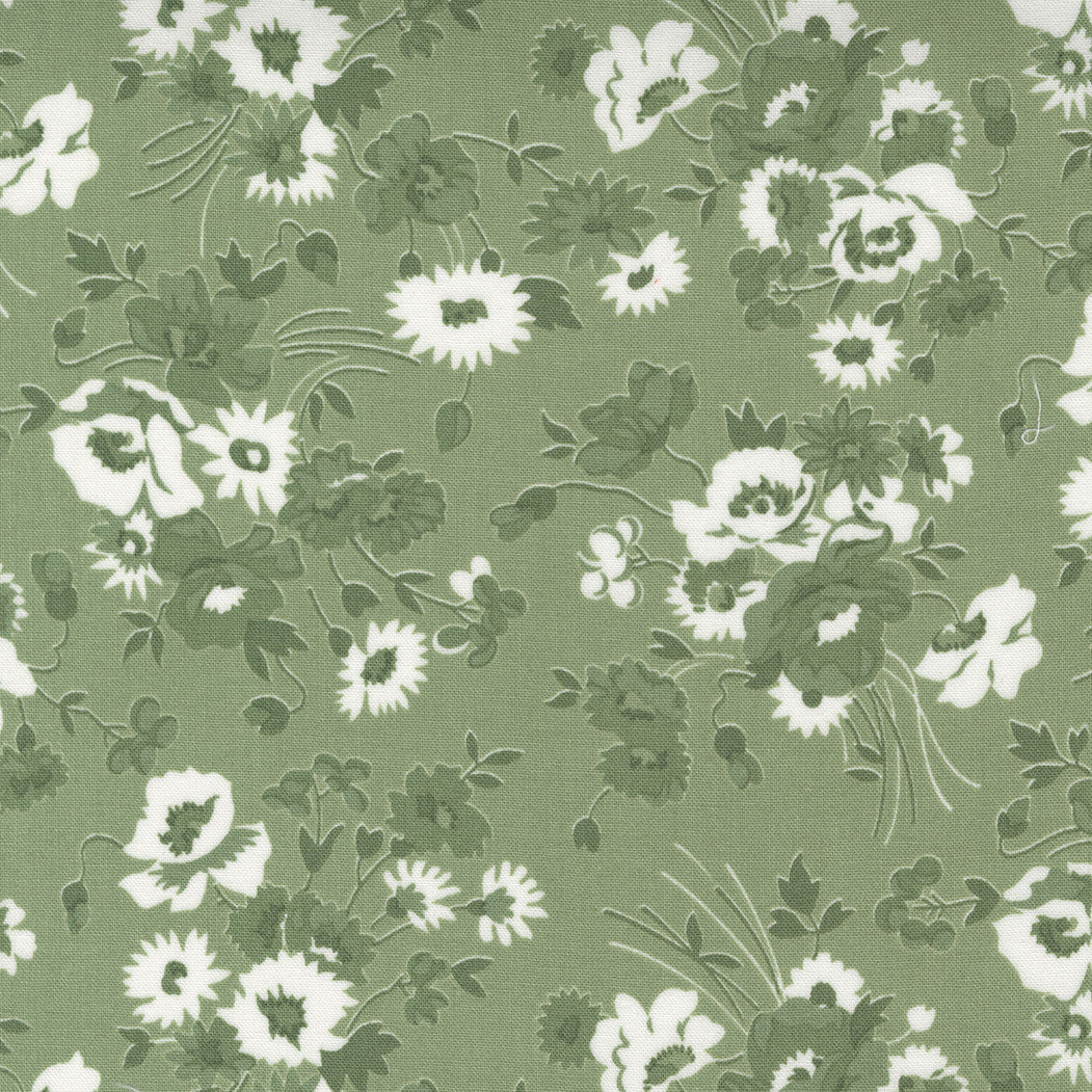 Nantucket Summer Somerset Grass Yardage by Camille Roskelley for Moda Fabrics | 55260 26