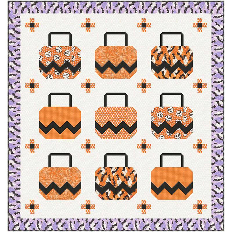 No Tricks All Treats Quilt Kit Boxed With Fab-Boo-Lous by Me and My Sister Designs | KIT22480