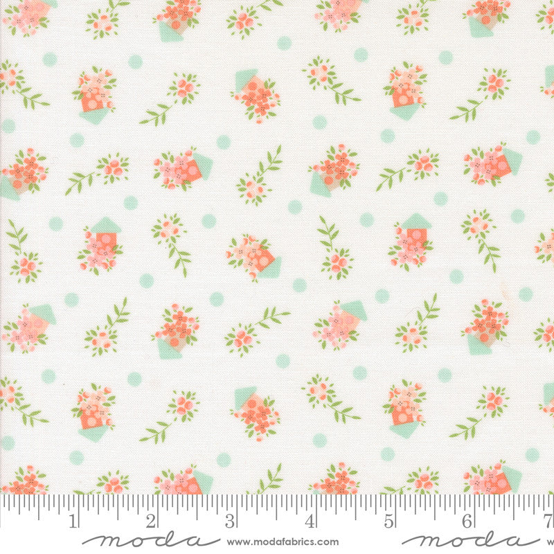 Abloom Birdhouses Cloud Yardage by Corey Yoder for Moda Fabrics | 29213 11