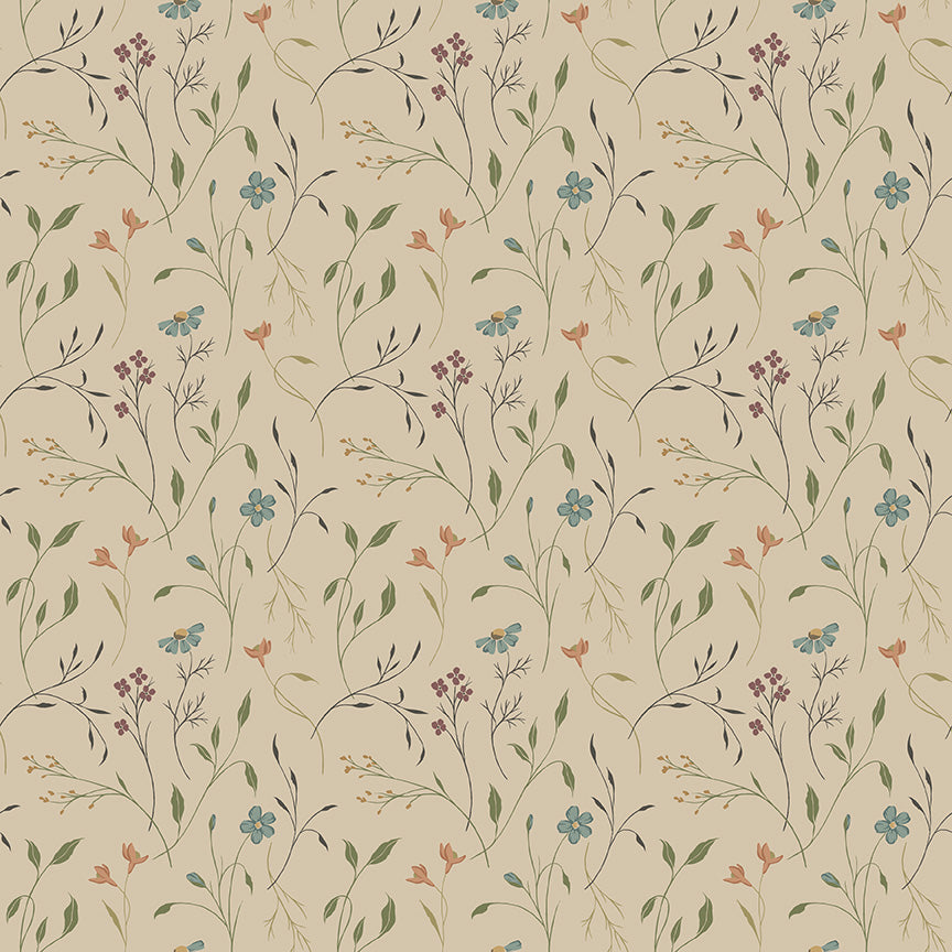 Threads of Grace Main Taupe Yardage by Kassidy Grace for Riley Blake Designs | C16820-TAUPE