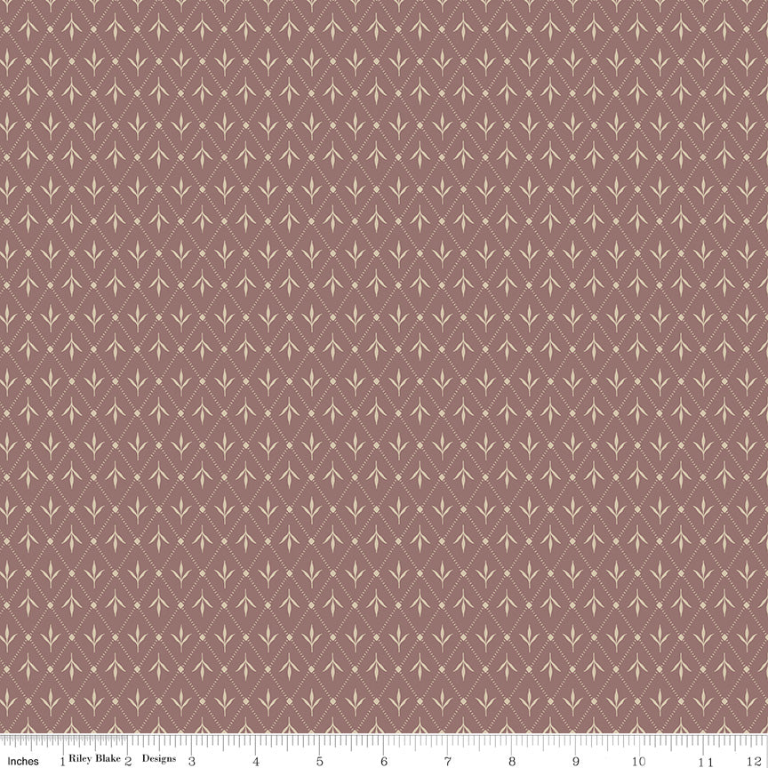 Threads of Grace Ivy Marsala Yardage by Kassidy Grace for Riley Blake Designs | C16824-MARSALA