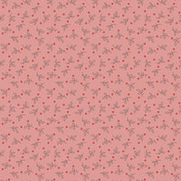 Gentler Times Pleasant Coral Yardage by Lori Holt of Bee in My Bonnet For Riley Blake Designs | C16482-CORAL