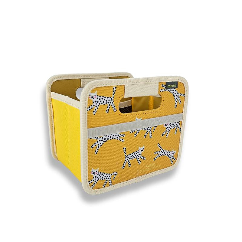 Foldable Box Mini Snow Leopard | Design by Rashida Coleman Hale for Ruby Star Society | A100901