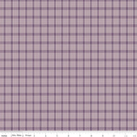 Gentler Times Whippersnapper Plum Yardage by Lori Holt of Bee in My Bonnet For Riley Blake Designs | C16488-PLUM