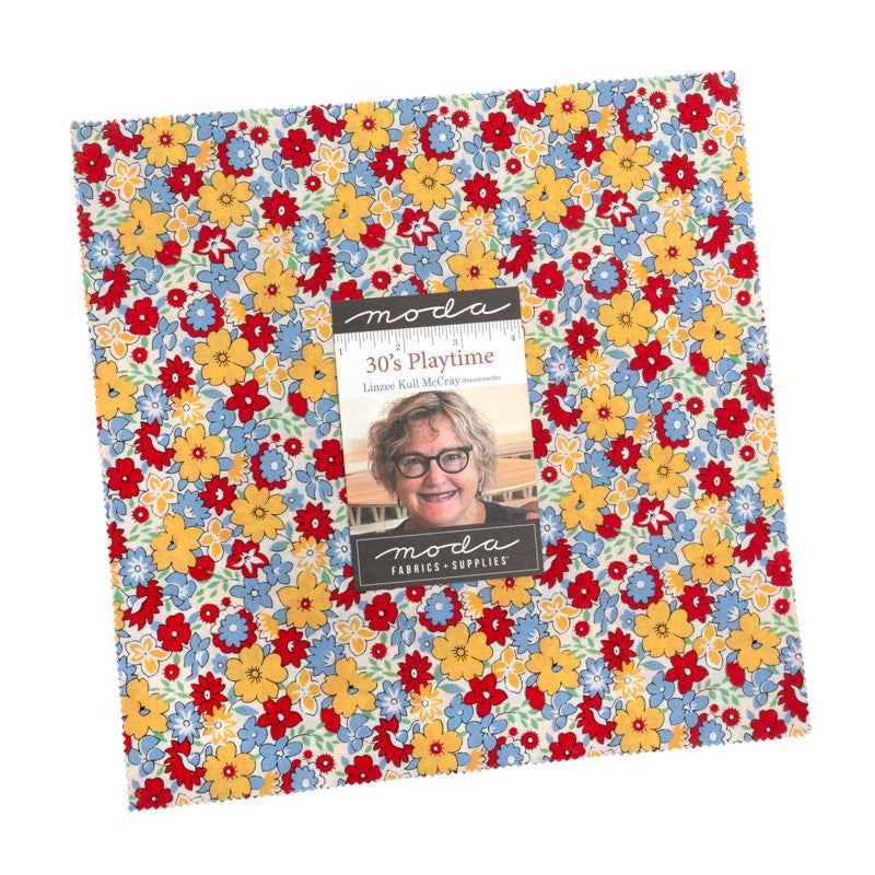30s Playtime Layer Cake 10" by Linzee McCray for Moda Fabrics | 42 pcs | 23370LC