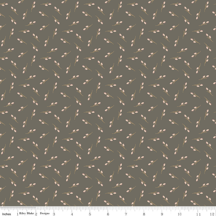 Threads of Grace Toss Gray Yardage by Kassidy Grace for Riley Blake Designs | C16823-GRAY