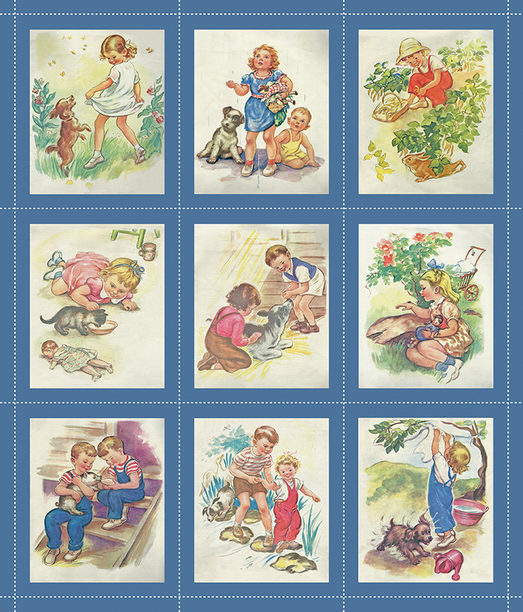 Simple Pleasures Panel by American Jane for Riley Blake Designs | Panel Size 35 1/2" x 43 | PD16660-PANEL