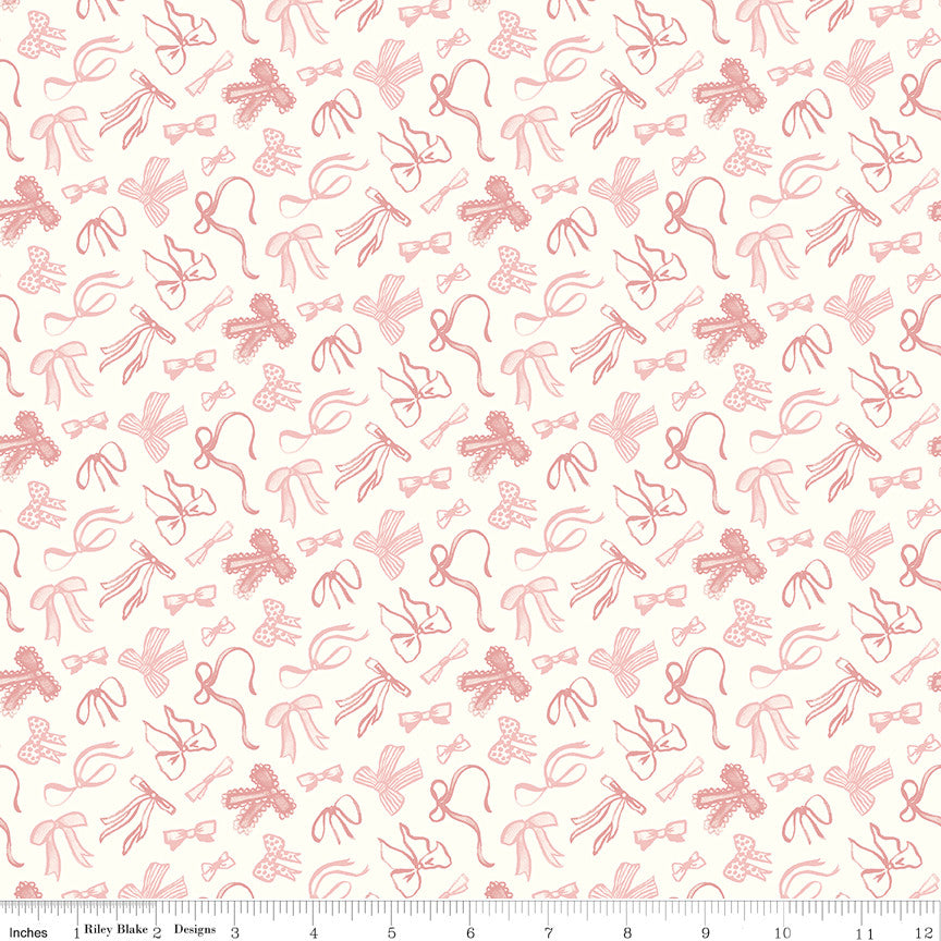 Mary Catherine Bows Cloud Yardage by Amy Smart for Riley Blake Designs | C16702-CLOUD