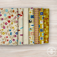 Salutations Custom Fat Quarter Bundle Low Volume by Rashida Coleman Hale for Ruby Star Society | 7 Fat Quarters