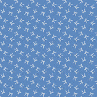 Penelope Bows Blue Yardage by My Mind's Eye for Riley Blake Designs | C16643-BLUE