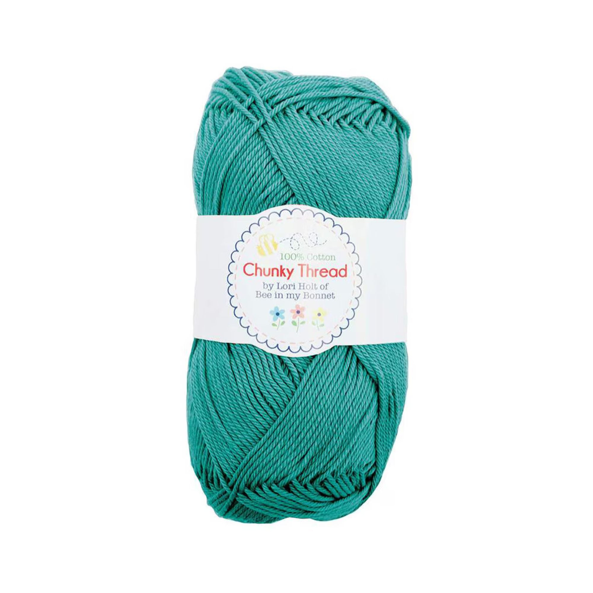 Lori Holt Chunky Thread Lagoon by Lori Holt of Bee in My Bonnett | 100% Cotton Yarn | STCT-32991