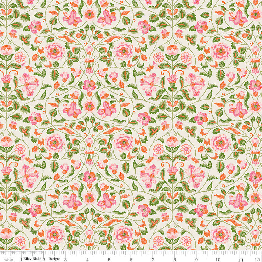 Liberty Craft Garden Tapestry Trail A Yardage by Liberty Fabrics for Riley Blake Designs | 01667457A