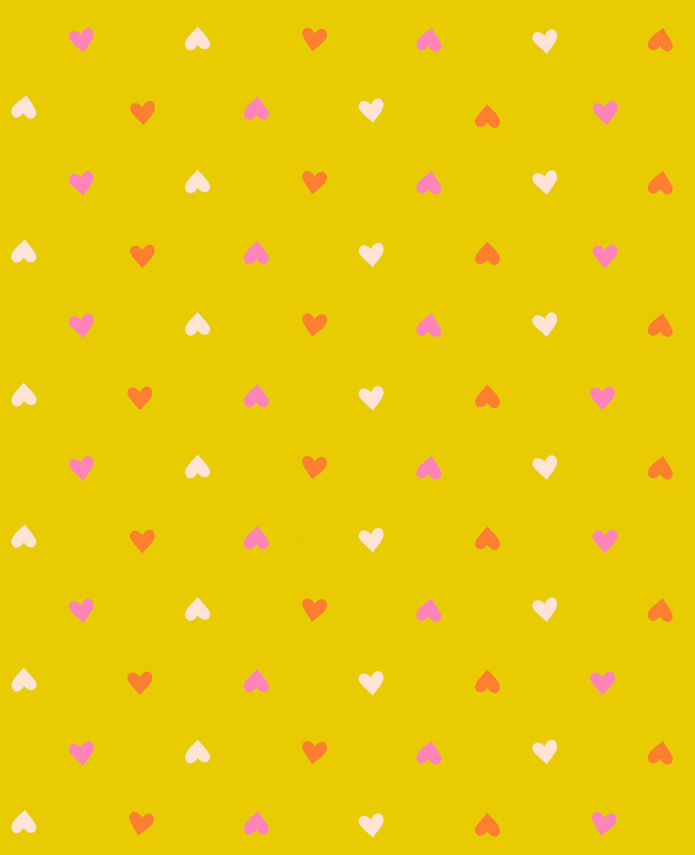 Best Day Ever Hearts Golden Hour Yardage by Melody Miller for Ruby Star Society | RS0091 17