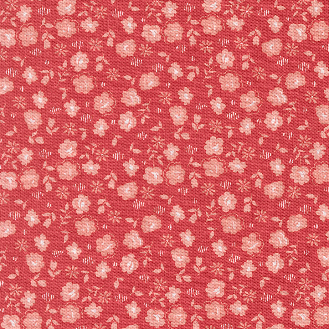 Delightfully Yours Floral Geranium by Sherri & Chelsi for Moda Fabrics | 37706 16