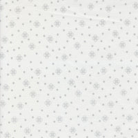 Mixed Bag of Bonbons Running Laps White Grey Yardage by Jen Kingwell for Moda Fabrics | 18254 11