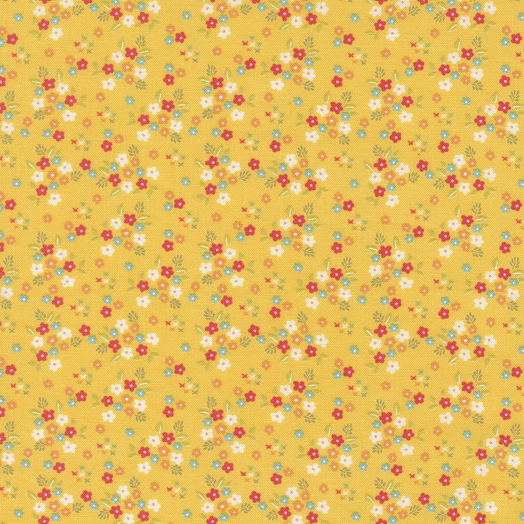 Delightfully Yours Posie Buttercup by Sherri & Chelsi for Moda Fabrics | 37705 12