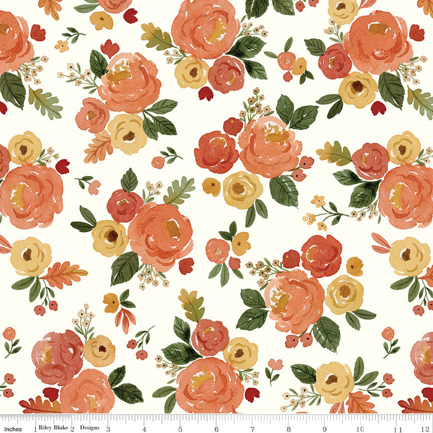 Happy Fall Days Main Cloud Yardage by Kelsey Carlson for Riley Blake Designs | C16340-CLOUD