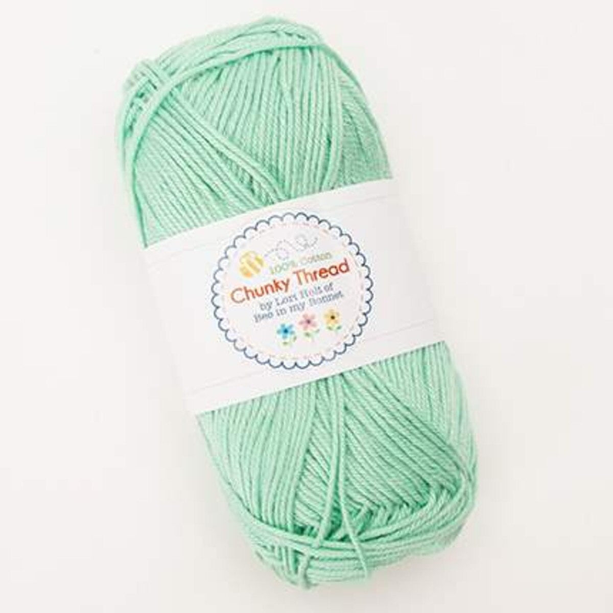 Lori Holt Chunky Thread Sweet Mint by Lori Holt of Bee in My Bonnett | 100% Cotton Yarn | STCT-10905