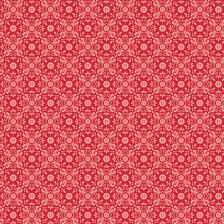 Americana Justice Riley Red Yardage by Lori Holt of Bee in My Bonnet for Riley Blake Designs | C16095-RILEYRED