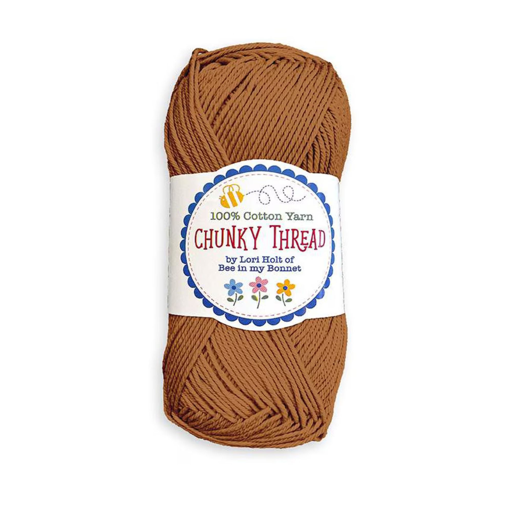 Chunky Thread New Penny by Lori Holt of Bee in My Bonnett | 100% Cotton Yarn | STCT-43436