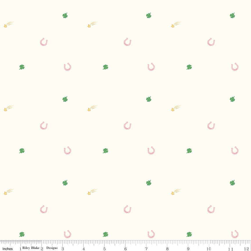 Hush Hush 5 Lucky Charms Yardage by Melissa Mortenson for Riley Blake Designs | C16953-CHARMS