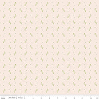 Gentler Times Ditty Latte Yardage by Lori Holt of Bee in My Bonnet For Riley Blake Designs | C16476-LATTE