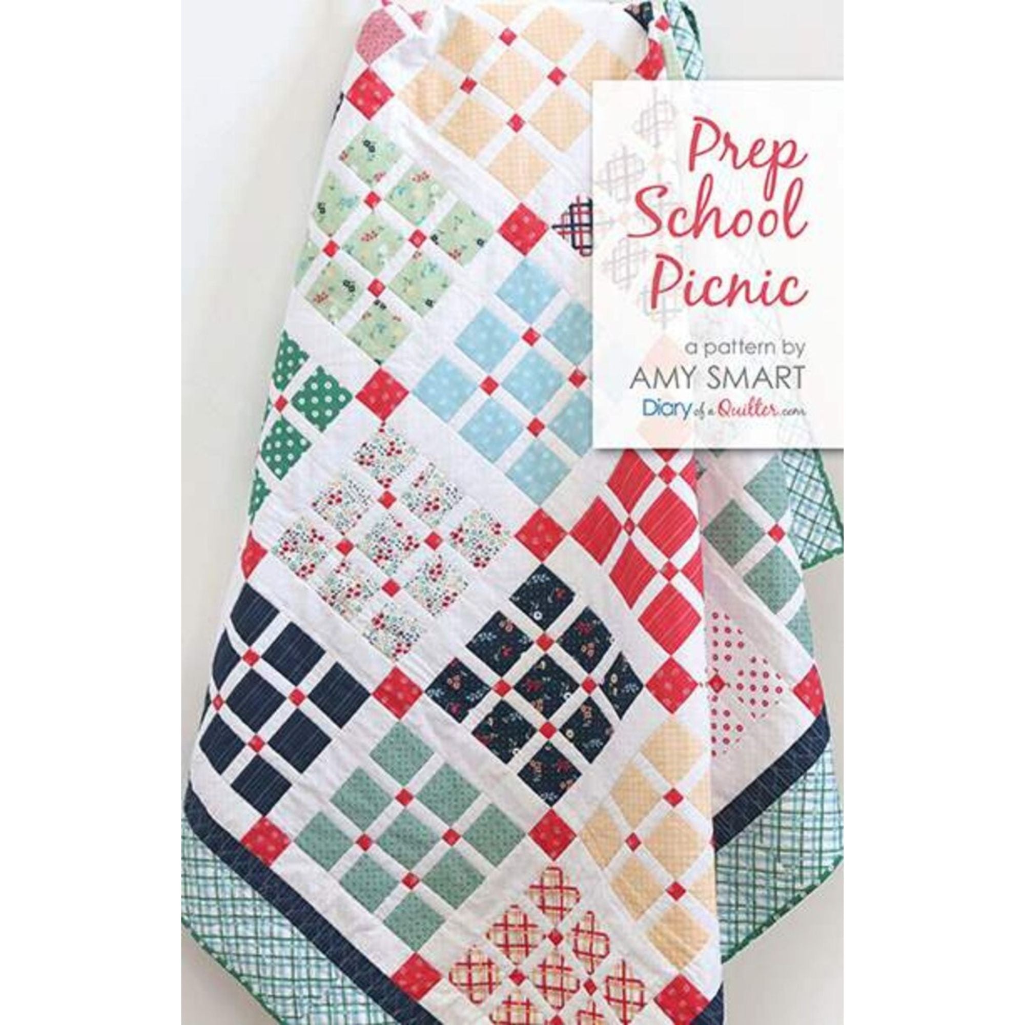 Prep School Picnic Quilt Pattern by Amy Smart | P123-PREPSCHOOL
