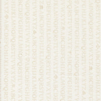 Agatha Road Alphabet Ghost Yardage by Fig Tree & Co for Moda Fabrics | 35411 21