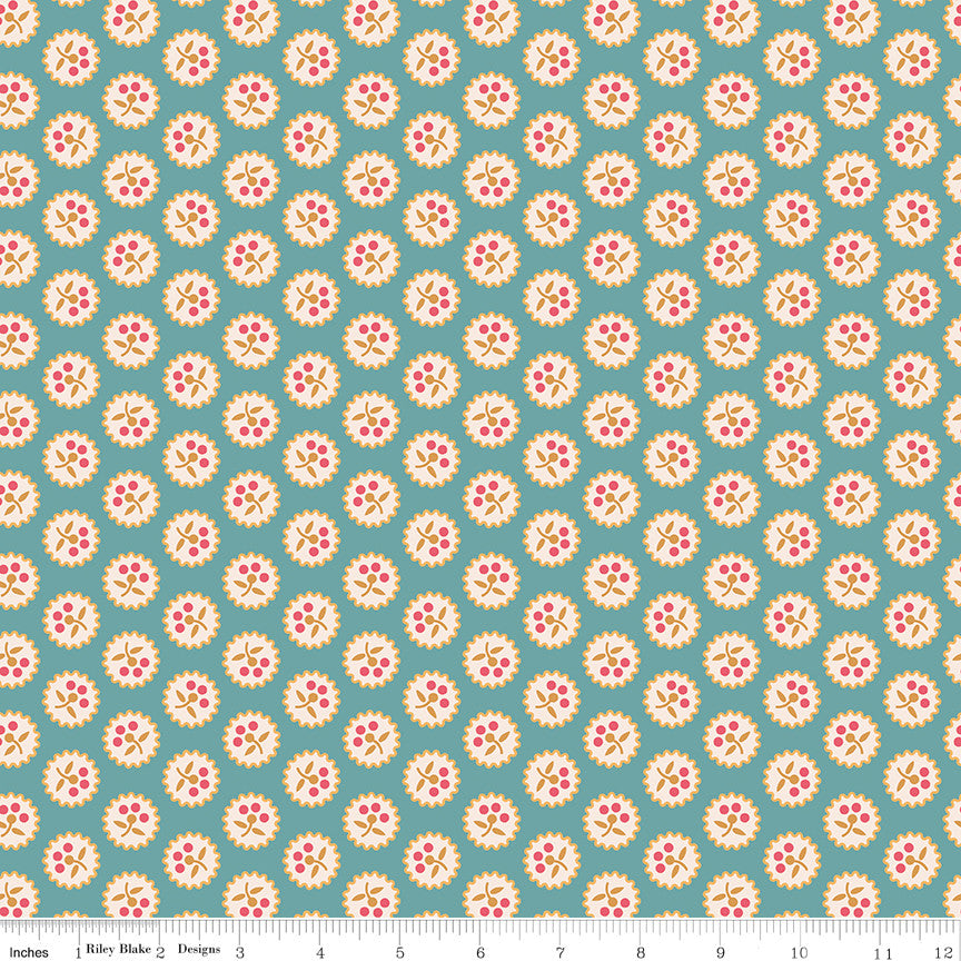 Americana Betsy Raindrop Yardage by Lori Holt of Bee in My Bonnet for Riley Blake Designs | C16082-RAINDROP