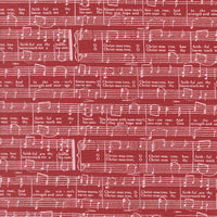 Berry And Pine O Christmas Tree Cranberry Yardage by Lella Boutique for Moda Fabrics | 5244 14