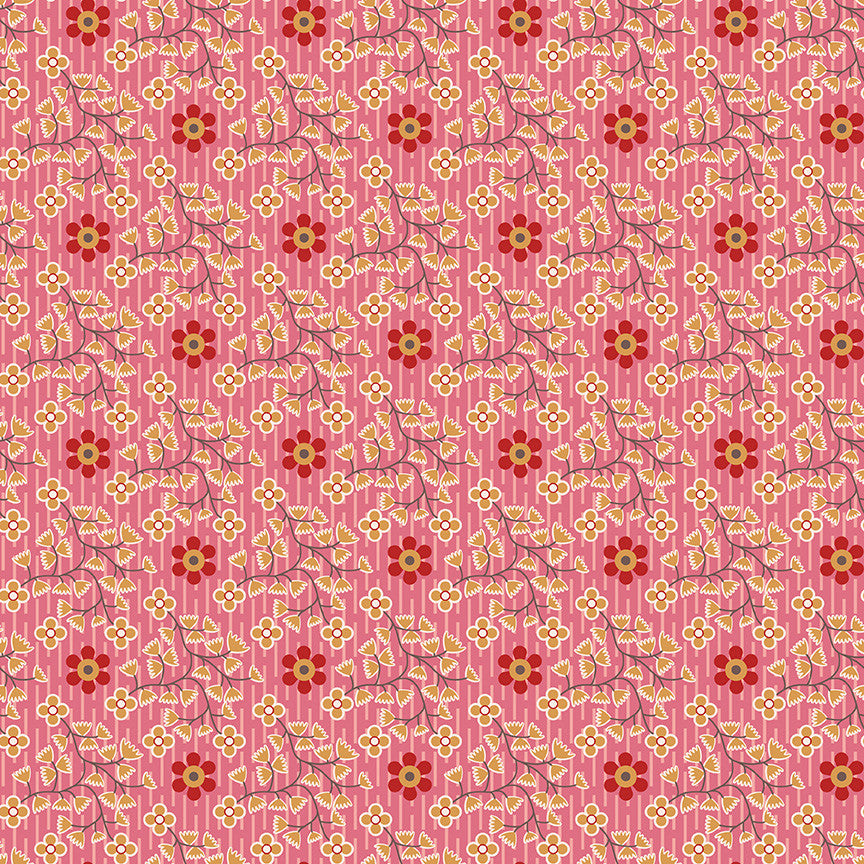 Gentler Times Swell Tea Rose Yardage by Lori Holt of Bee in My Bonnet For Riley Blake Designs | C16470-TEAROSE